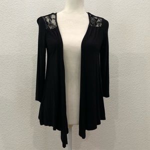 Forever 21 | Black Lace shrug cardigan